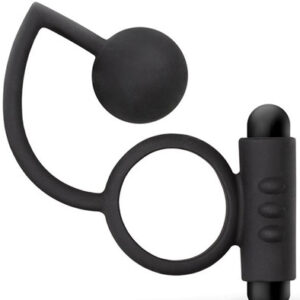 Anal Adventures Anal Ball With C-Ring Analplugg med penisring