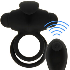 Anillo Vibrator Rechargeable Remote Control Penisring med vibrator