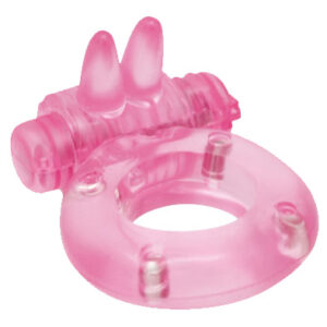TOYZ4LOVERS Cock Ring With Mini Vibrator Penisring med vibrator