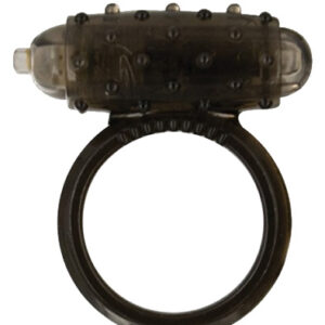 TOYZ4LOVERS Vibrating Cock Ring Erection Master Black Penisring med vibrator