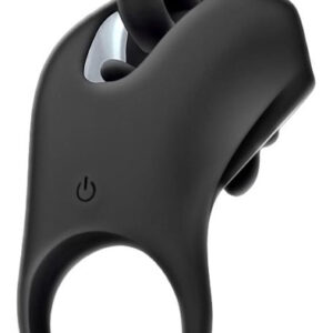 Action Rower Vibrating Ring With Rotating Tongue Penisring med vibrator