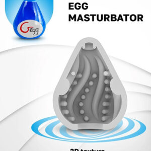 Gvibe G-Egg Masturbator Blue Tenga muna