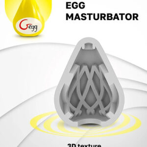 Gvibe G-Egg Masturbator Yellow Tenga muna