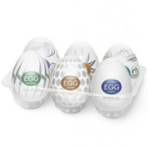 Tenga Easy Beat Egg Hard Boiled 6-Pack Tenga muna