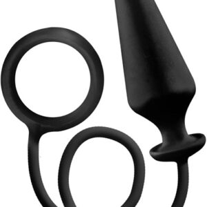 A.K.A Sergant Stiffy Silicon Cockring & Butt Plug Analplugg med penisring