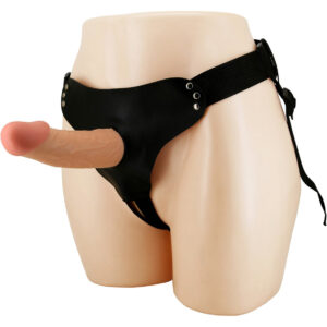 Pretty Love: Stark, Strap-On Harness with Hollow Dildo
