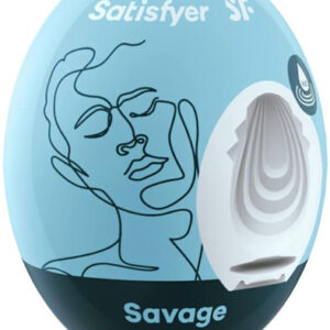 Satisfyer Masturbator Egg Single Savage Tenga muna