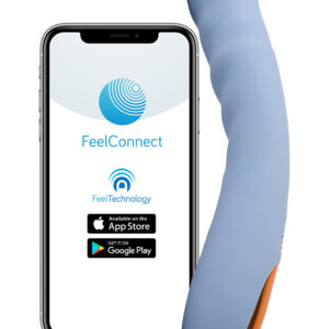 Svakom Connexion: Ava Neo, Interactive Thrusting Vibrator, blå