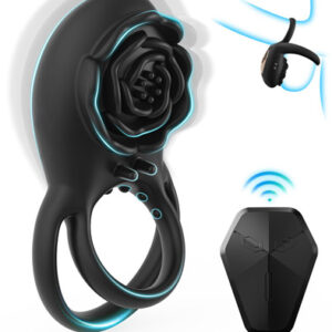 Vibrating Cockring With Remote Control Penisring med vibrator